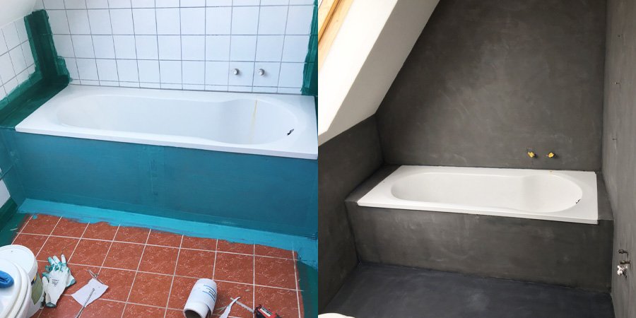 Comment recouvrir un ancien carrelage par un enduit décoratif ?