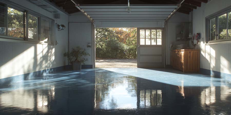 Revêtement de sol garage à appliquer soi-même