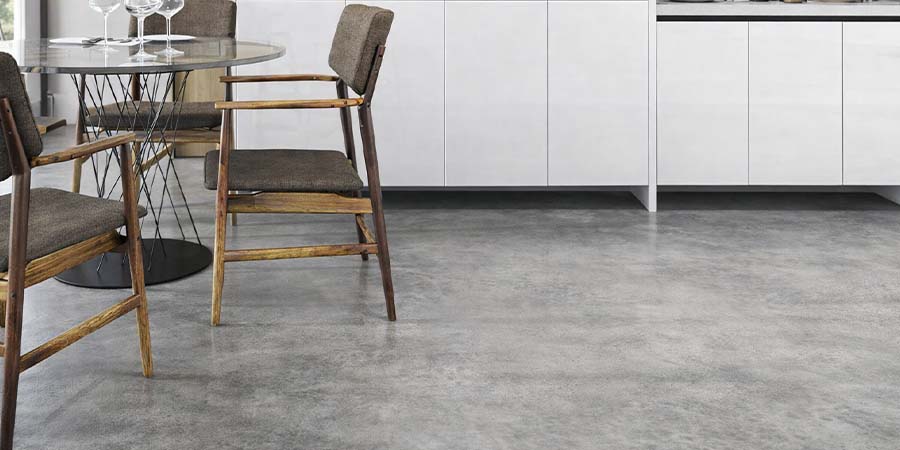 Le béton ciré en sol de cuisine : est ce un bon choix ?