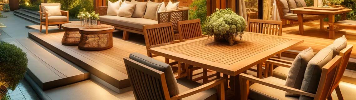 terrasse en bois teck