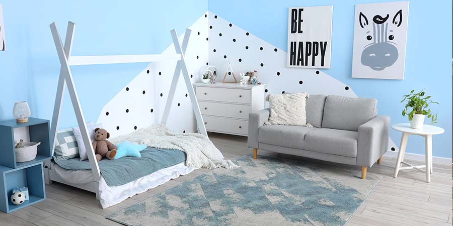 Peinture chambre bleue : idées déco et conseils pour bien choisir