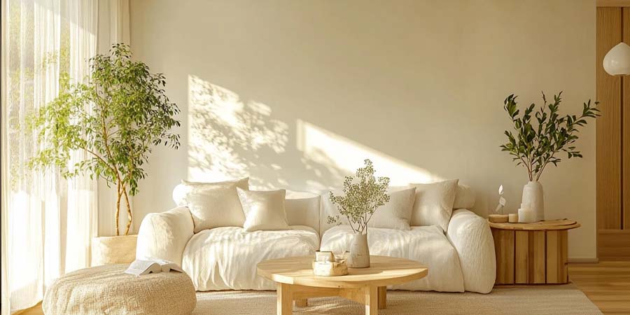 Peinture blanche salon : comment bien choisir entre mat, velours, chaux ou argile ?