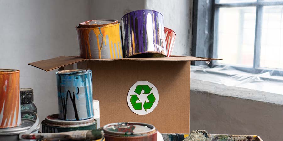 Déchets de peinture : les bons gestes pour protéger la planète