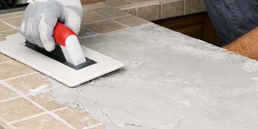 Poser du béton ciré dans une cuisine sur un carrelage : est-ce une bonne idée ?