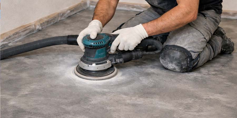 Ponçage béton ciré : quand, comment et avec quel grain pour un résultat parfait