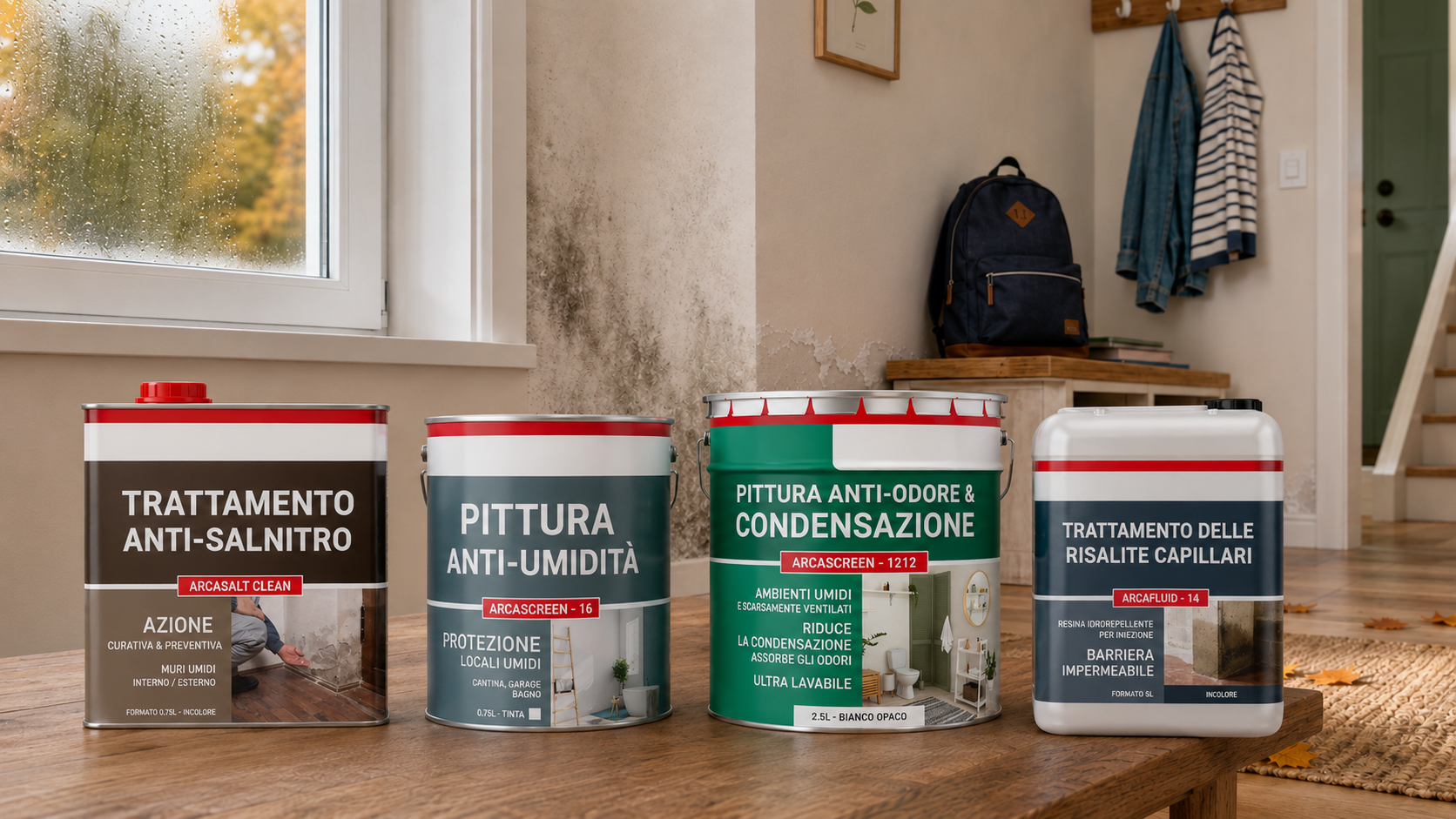 Scopri i nostri prodotti anti-umidità