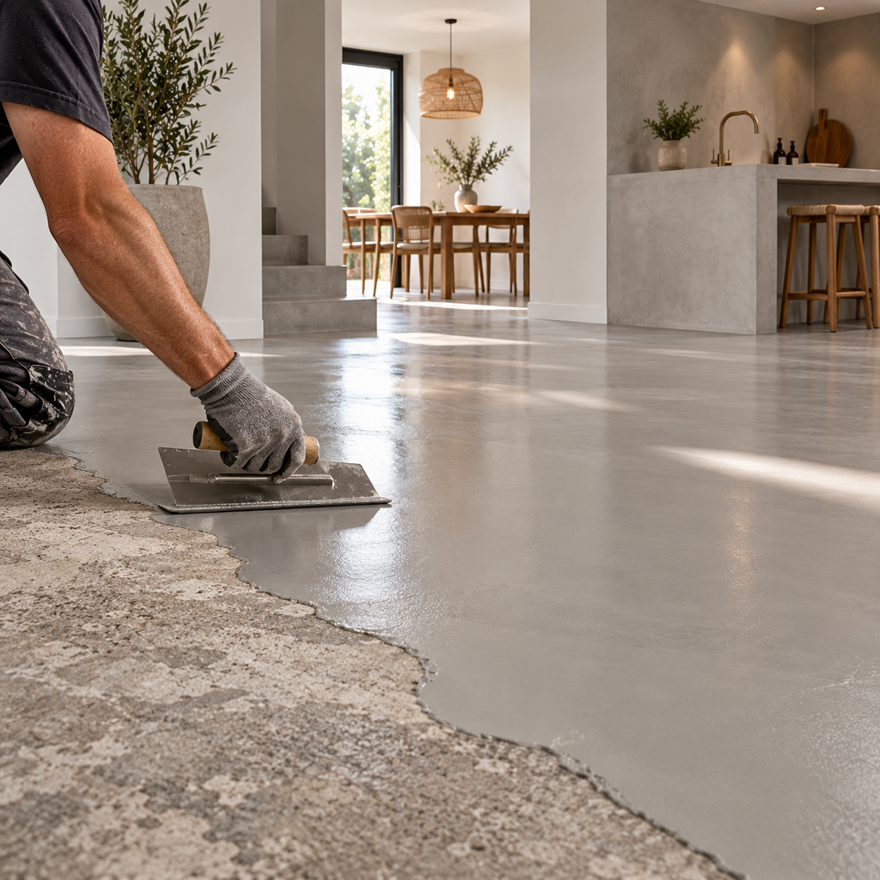 Renoveer je oppervlakken met beton ciré
