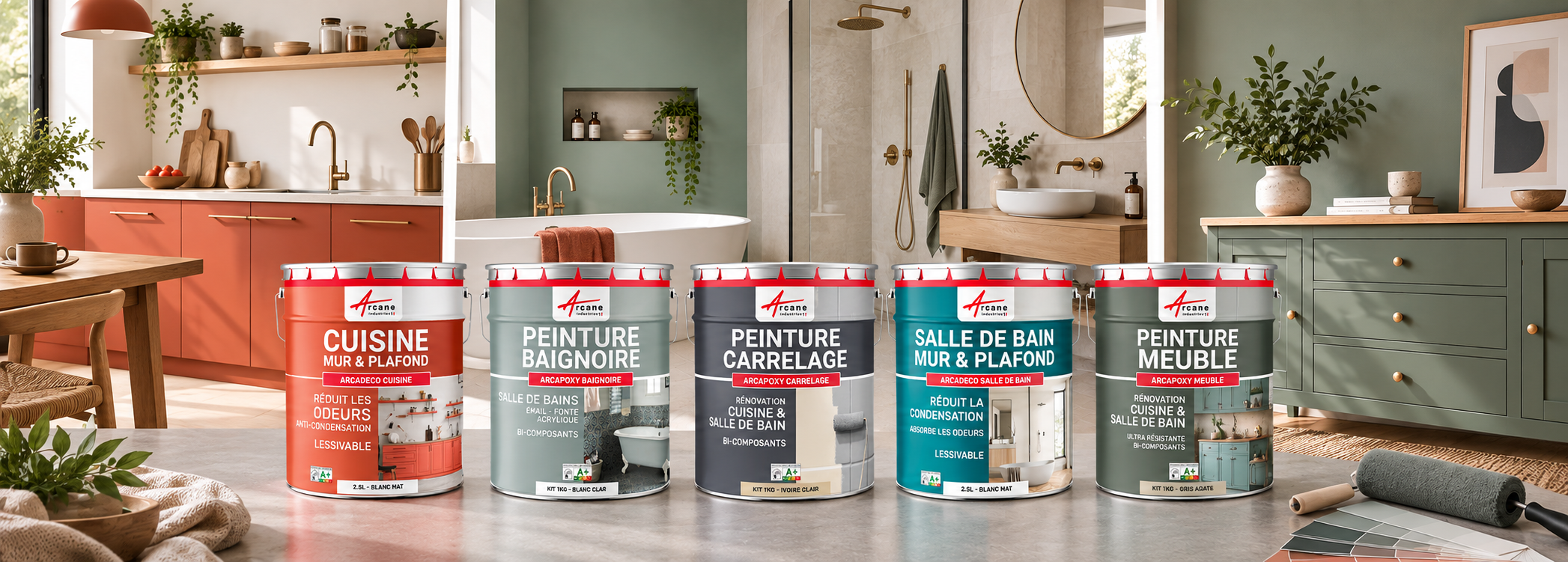 Nos peintures intérieurs
