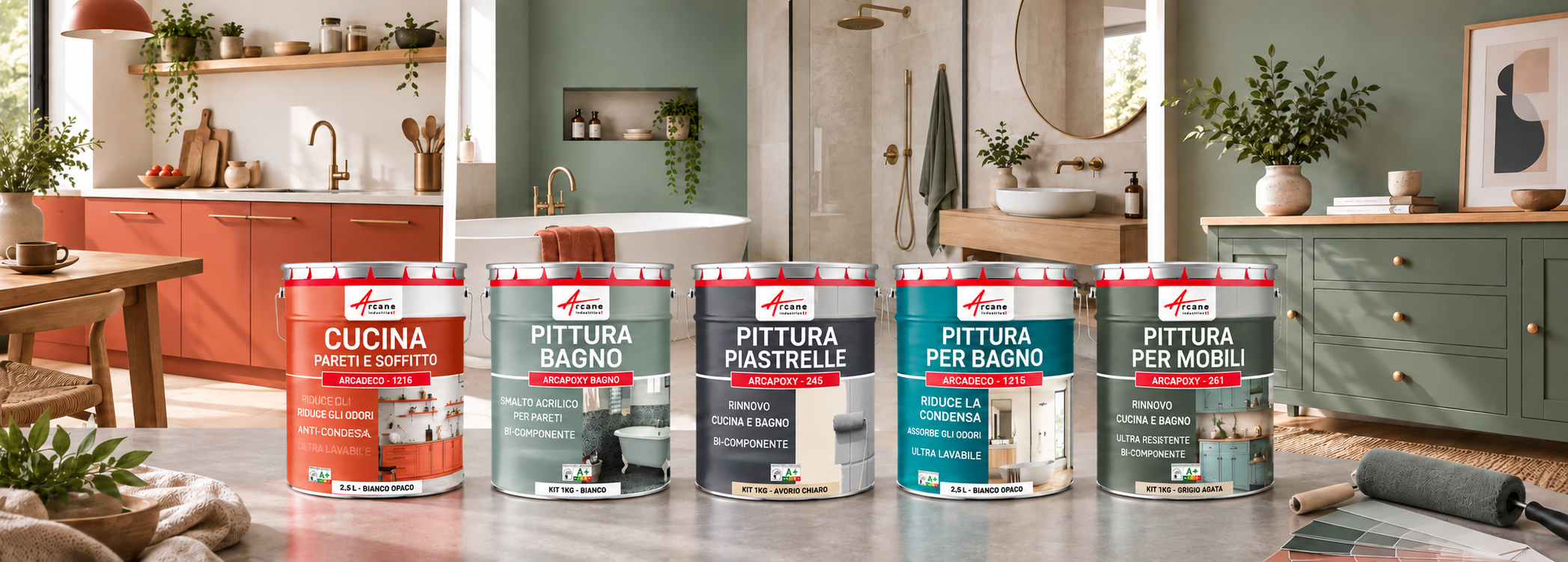 Le nostre pitture per interni
